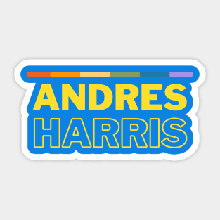 Andres/Harris Sticker